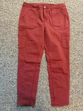 Faded Glory Rust/Terracotta Cargo Pants
